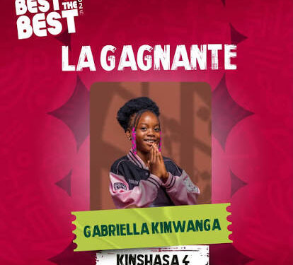 Best of the Best 2026 : Gabriella Kimwanga séduit le public et s’impose parmi les révélations de la compétition